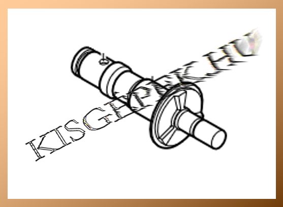 Szerszámtartó tengely Makita DFR550